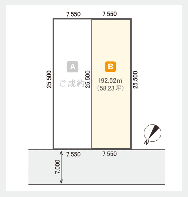 イムズステーション大麻駅 区画図