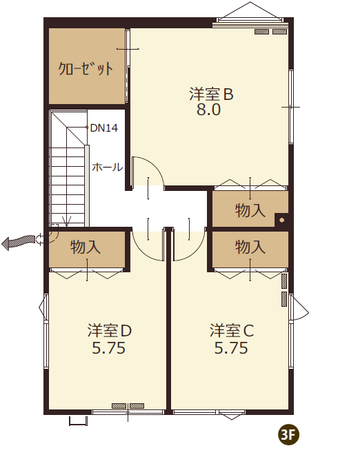 間取り3F