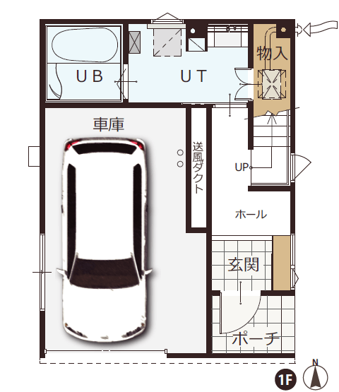 間取り1F