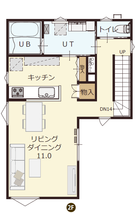 間取り2F