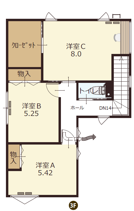 間取り3F