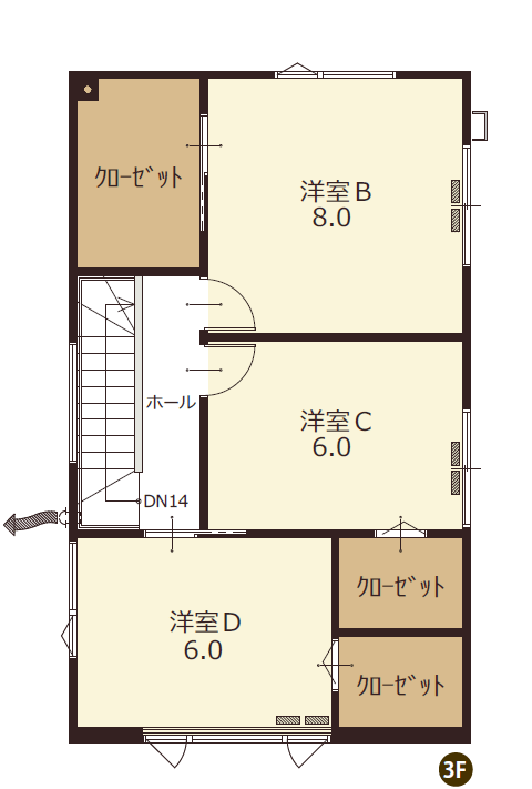 間取り3F