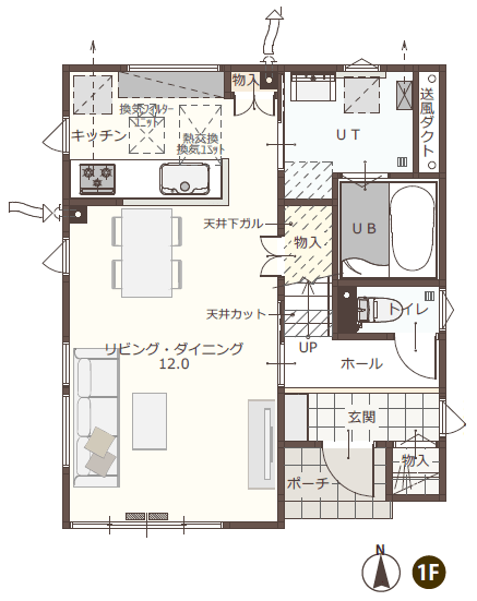 間取り1F