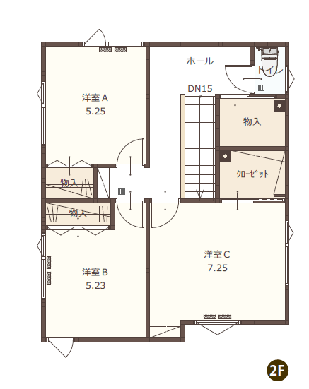 間取り2F