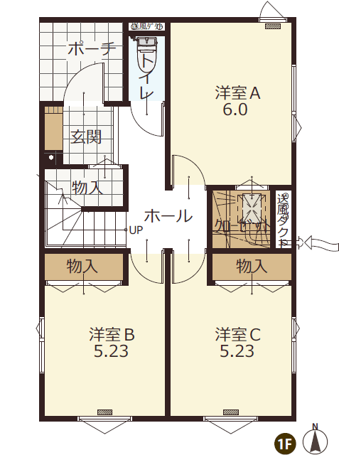 間取り1F