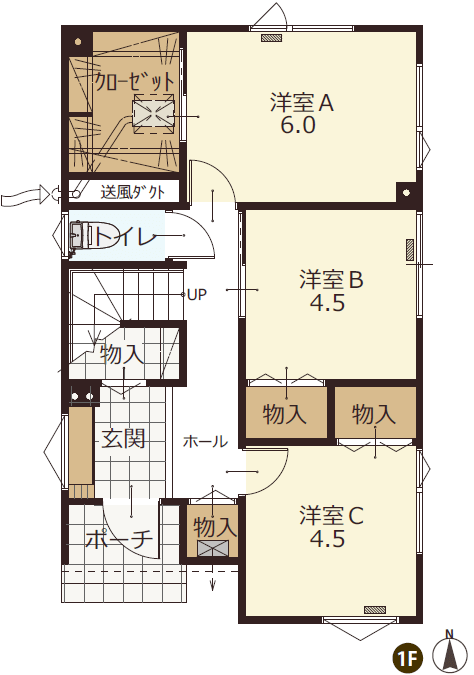 間取り1F