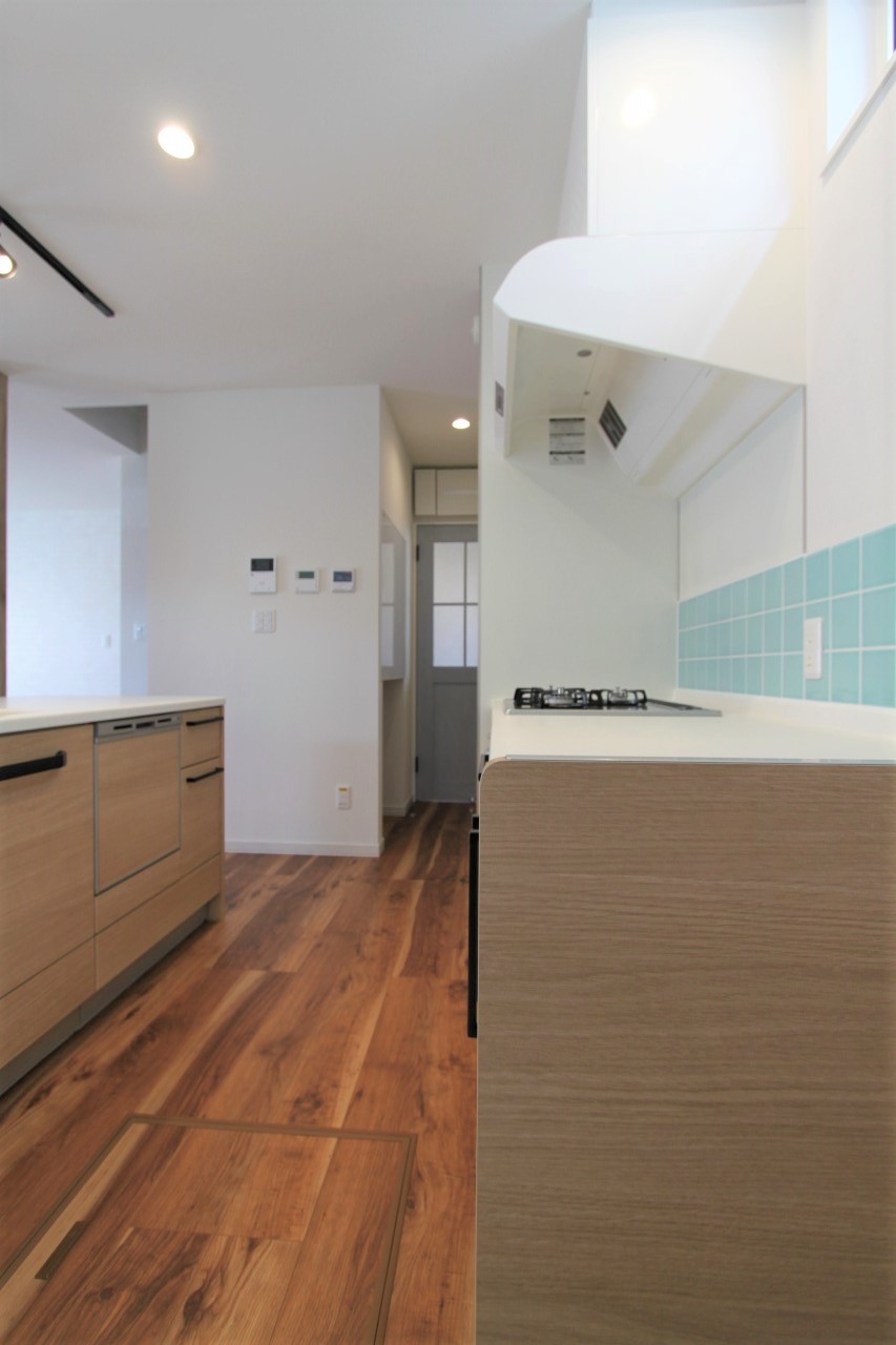 小上がり セパレートキッチン 造作洗面のある家 様邸のご紹介 ママの立場で家づくり Nikomama日記 札幌の新築一戸建て注文住宅 不動産土地のホーム企画センター