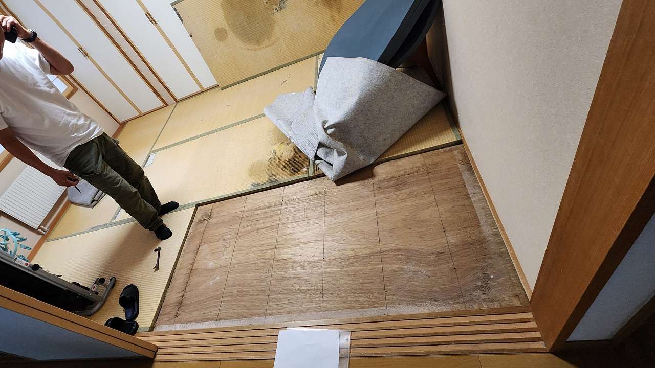 畳からCFへの床変更工事のご紹介 | ReSTART REPORT ホーム企画センター 