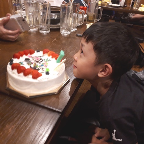 次男の誕生日(^^♪