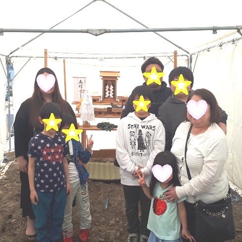 祝 地鎮祭(^^)