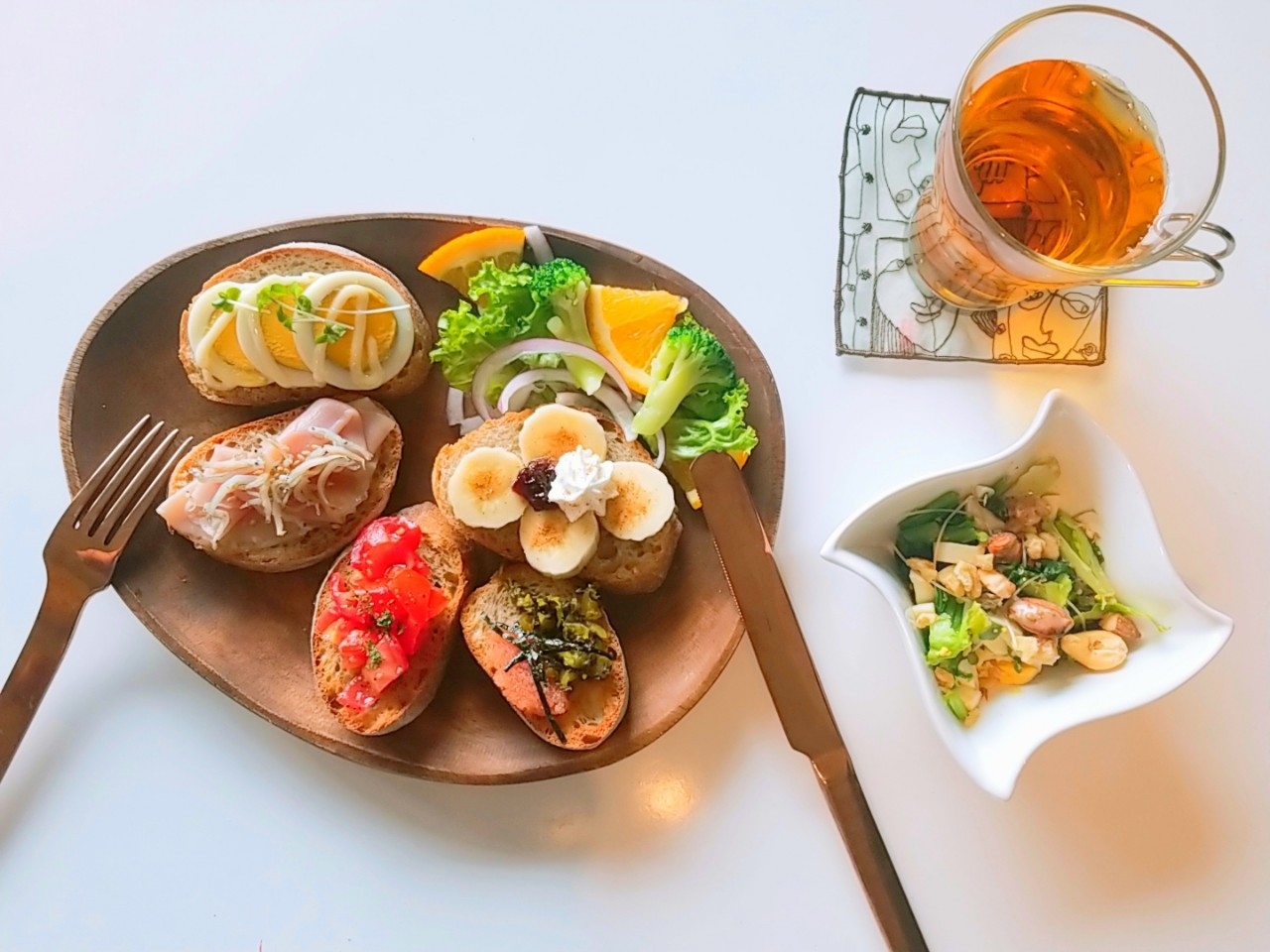 インテリアの一部、食器と料理☆