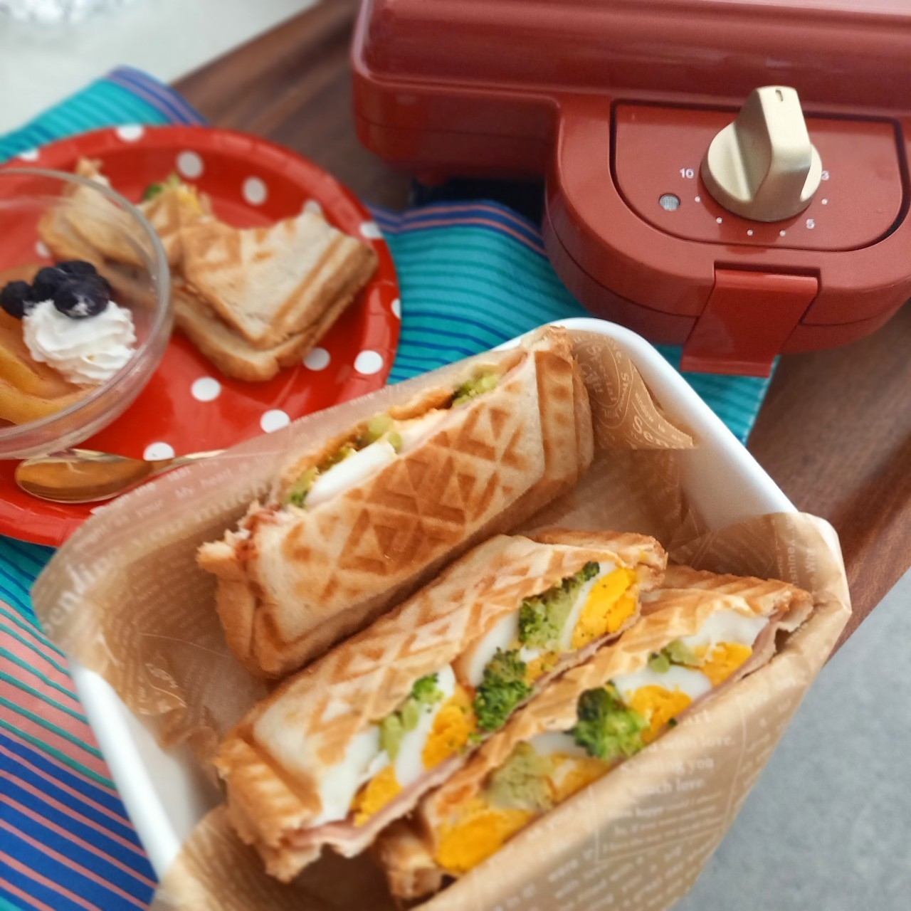 どハマリ！ホットサンドメーカーライフ(笑)