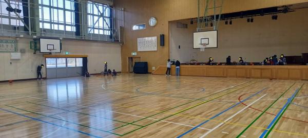 ミニバス 今年度最初の 公式戦 春季大会へ