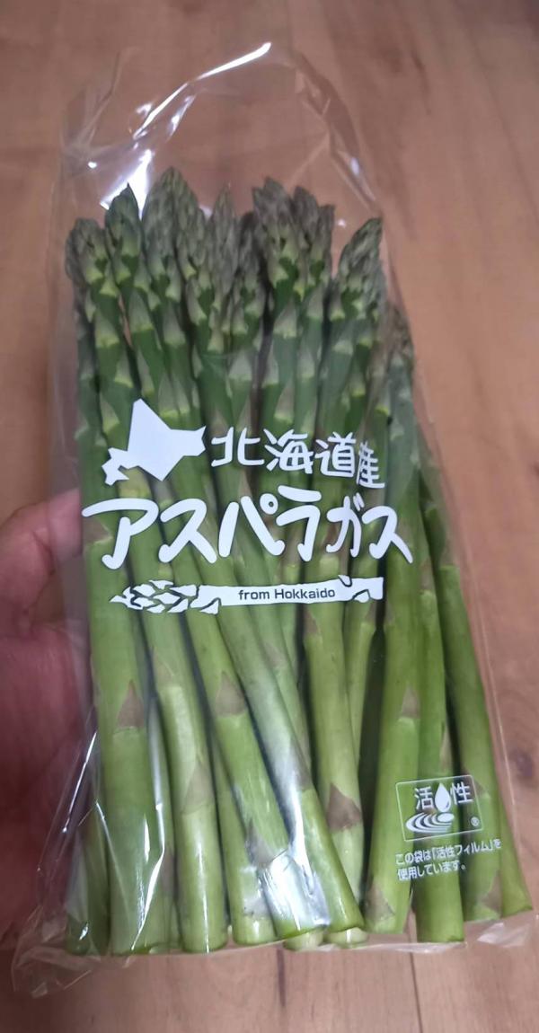 今年もアスパラの時期です(*^^*)