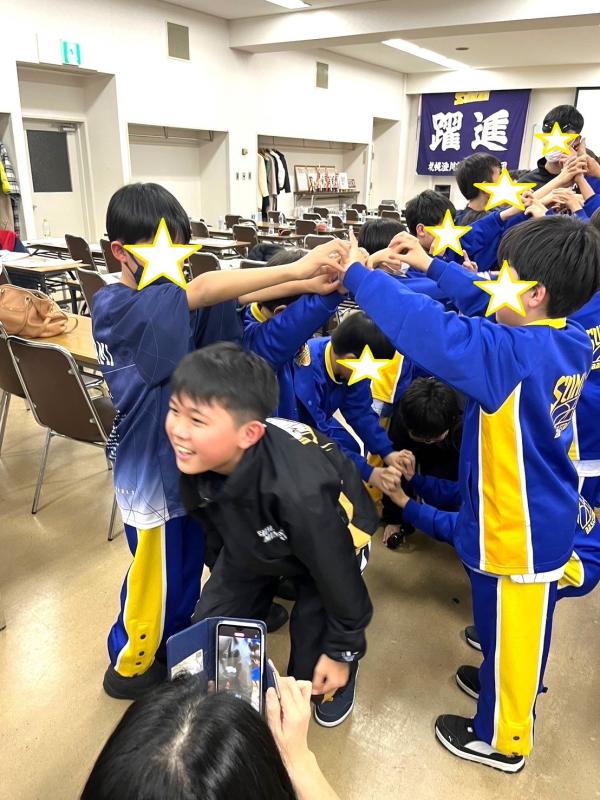 2年ぶりの卒団式(^^)