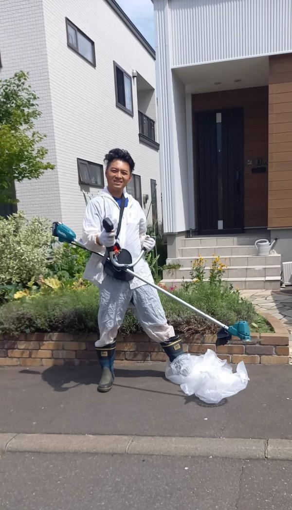 今年初の草刈り