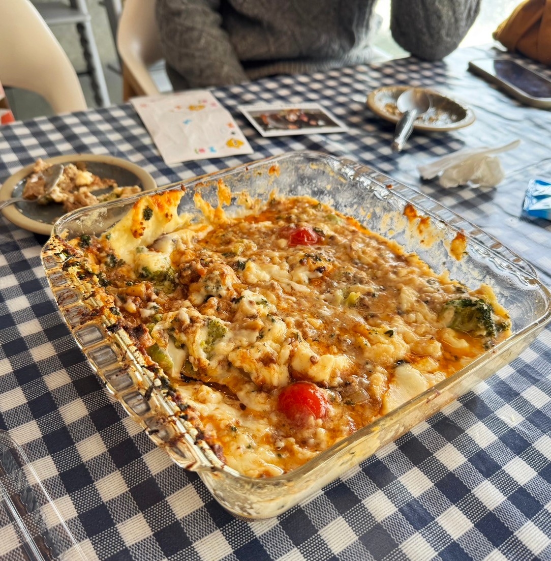 シェフと作ろう！ハンバーググラタンのイベント終了♪