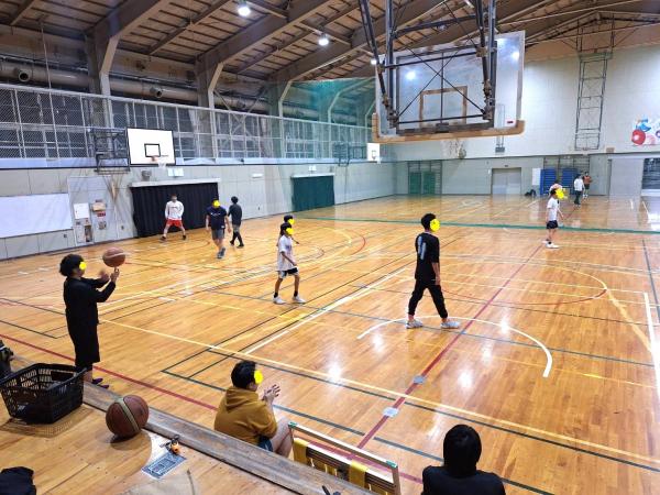 バスケ 次男の中学新人戦